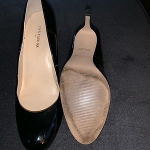 Ann Taylor patent leather heels